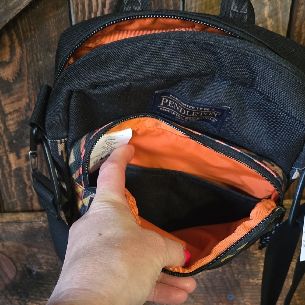 NWT Pendleton Tumalo Aztec Southwestern Crossbody Bag Purse - Picture 7 of 10